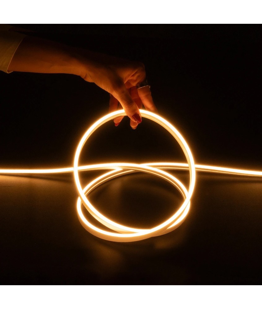 kelvo® NEONPRO KLV-101-0059 Ταινία Neon Flex LED 10W-m 1200lm-m 120° DC 24V Αδιάβροχο IP65 120 x SMD2835 Chip-m Θερμό Λευκό 2700K Dimmable - Lumileds SMD Chip - Μ100 x Π0.6 x Υ1.2cm - 6 Χρόνια Εγγύηση